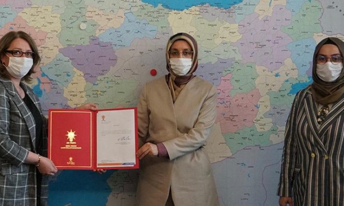 AK Kadınlarda başkan belli oldu