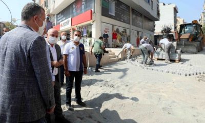 Başkan Büyükakın Darıca’daki alt yapı çalışmalarını inceledi