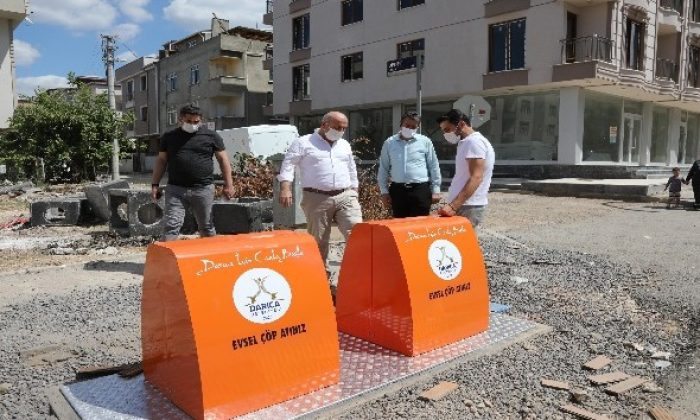 Darıca’da çöpler yer altına alınıyor