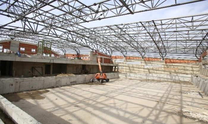 Gebze’deki spor salonu inşaatı tamamlandı