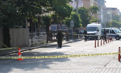 Kaymakamlık binası karşısında şüpheli çanta alarmı