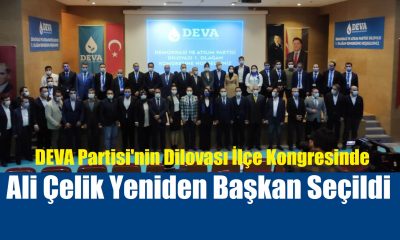 DEVA Partisi’nin Dilovası İlçe Kongresi Yapıldı
