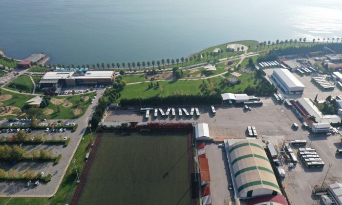 Otobüslerle ‘temizlik, maske ve mesafe’ koreografisi