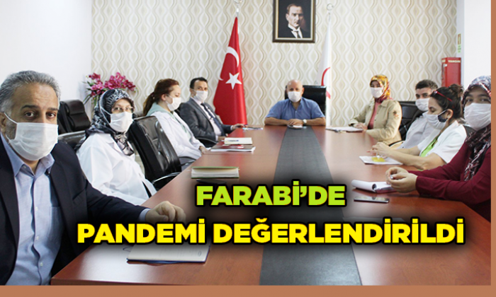 Darıca Farabi Eğitim ve Araştırma Hastanesinde Pandemi Değerlendirildi
