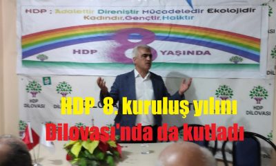 HDP Dilovası İlçe Teşkilatında Partinin 8. Kuruluş Yılı Kutlandı!