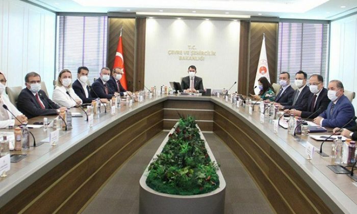 Kocaeli heyeti, Bakan Kurum ile projeleri konuştu