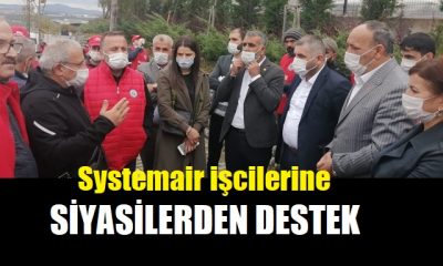 Makine İhtisas OSB’deki İşçi Eylemine Siyasilerden Destek!