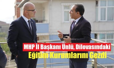 MHP İl Başkanı Ünlü ve İlçe Başkanı Ayaz Okulları Ziyaret Etti.
