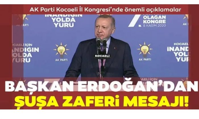 Başkan Erdoğan, En büyük desteği Kocaeli’den bekliyoruz!