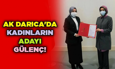 AK Darıca’da kadınların adayı Selma Gülenç!