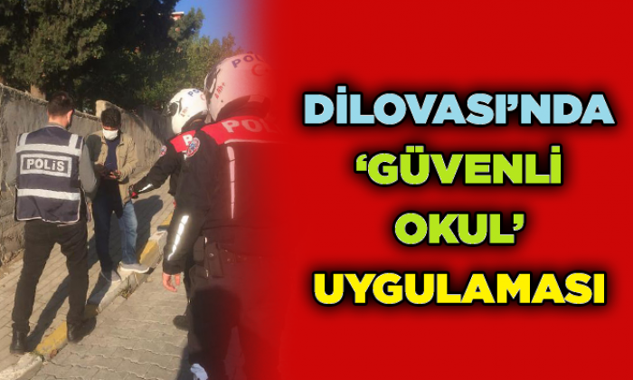 Dilovası’nda ‘Güvenli Okul’ uygulaması