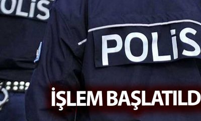 Magandalara İşlem başlatıldı