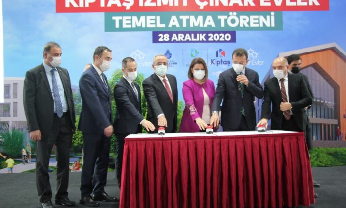KİPTAŞ İzmit’in temeli atıldı