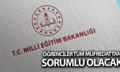 LGS ve YKS’de öğrenciler tüm müfredattan sorumlu olacak