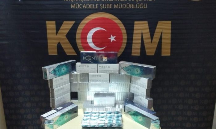 Yolcu otobüslerinden kaçak sigara çıktı