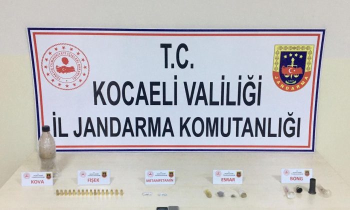 Jandarmadan İzmit’te uyuşturucu operasyonu