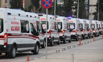 Kocaeli’de sağlık hizmetlerine 30 yeni ambulans desteği