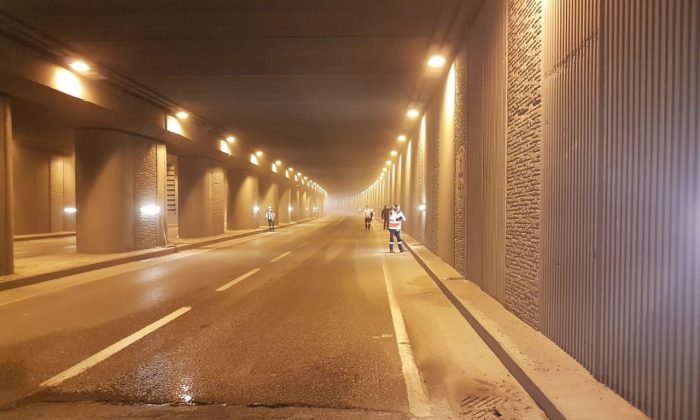 Seka Tüneli’nde bakım ve onarım çalışmaları