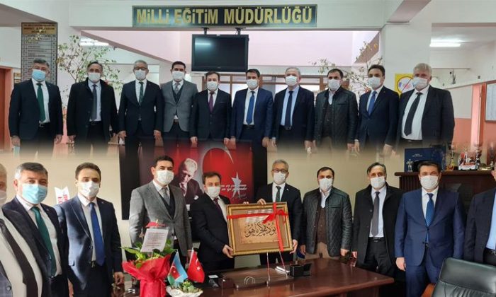 İlçe Milli Eğitim Müdürleri destek verdi