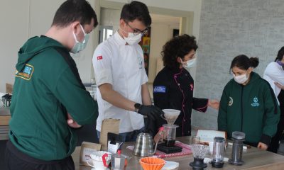 Özel öğrencilere barista eğitimi