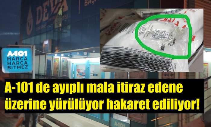Dilovası’ndaki Müdür Müşterinin üzerine yürüyüp hakaret ediyor!