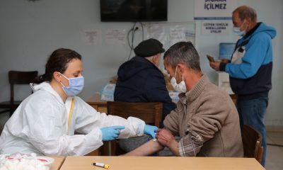 Barınma Merkezi’nde sağlık taraması