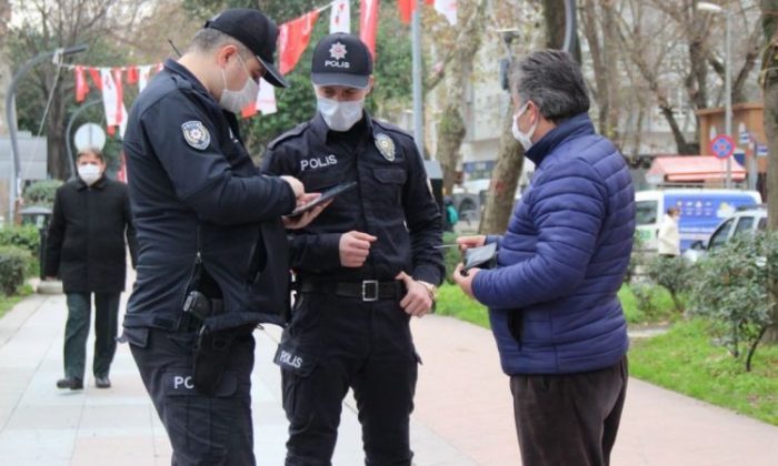 Korona denetiminde, aranan 107 kişi yakayı ele verdi