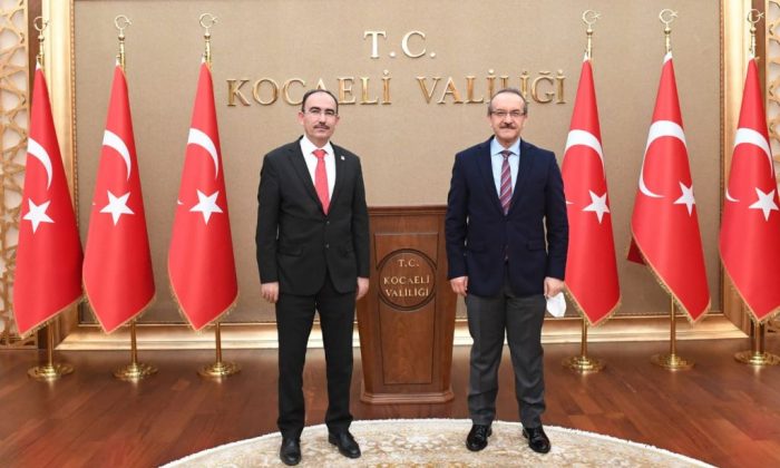 Rektör Beydemir’den Vali Yavuz’a ziyaret