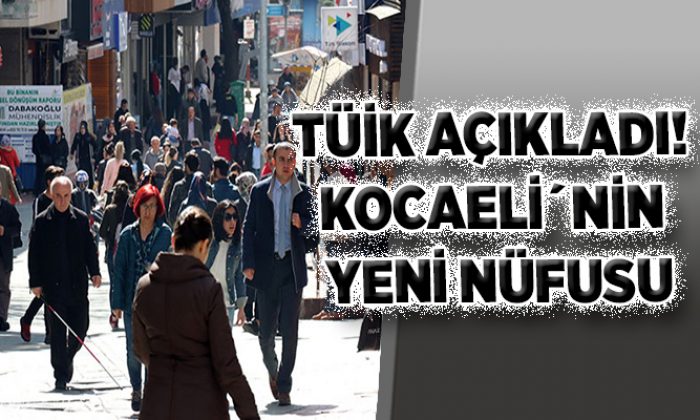 TÜİK Kocaeli’nin son nüfusunu açıkladı!