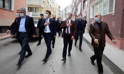 Büyükakın, Karamürsel’de sokak sokak gezdi,  esnafları ziyaret etti