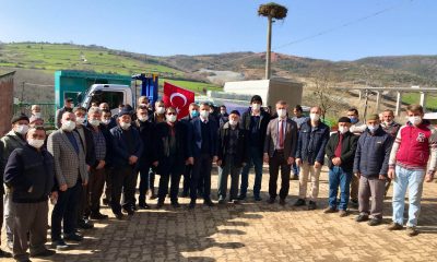 Büyükşehir Belediyesi’nin sera naylonu dağıtımı devam ediyor