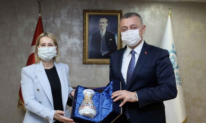Başkan Büyükakın, Hırvatistan Başkonsolosu’nu ağırladı