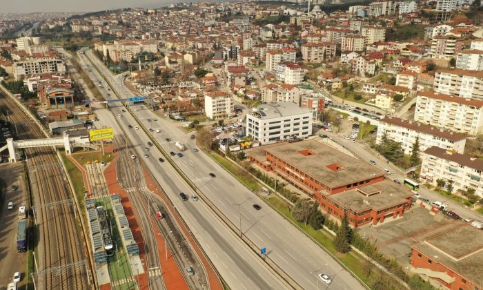 Kuruçeşme tramvay hattı yaya üst geçitleri için sondaj çalışması başladı