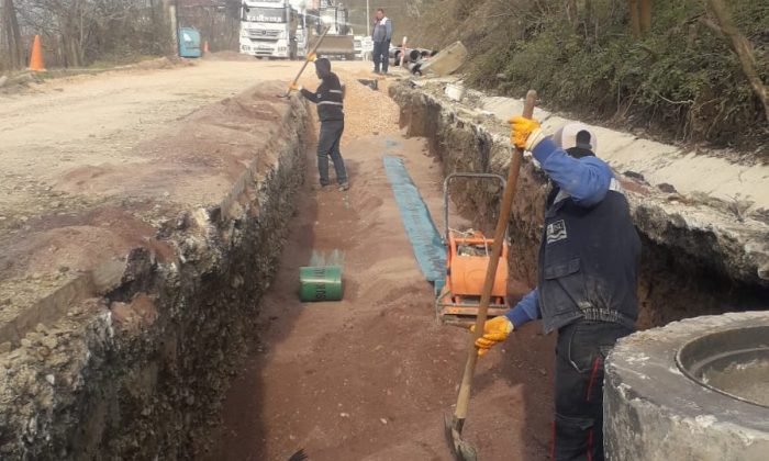Gölcük ilçesinde altyapı yatırımlarına başlandı
