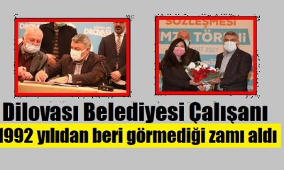 Dilovası Belediyesinde Çalışan Personele %22 Zam