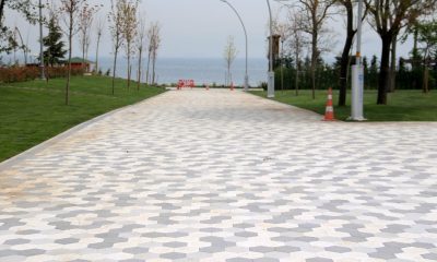 Darıca sahil parkına çevre düzenlemesi