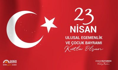 Gebze Belediyesi 23 Nisan Kutlama İlanı