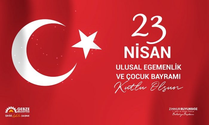 Gebze Belediyesi 23 Nisan Kutlama İlanı