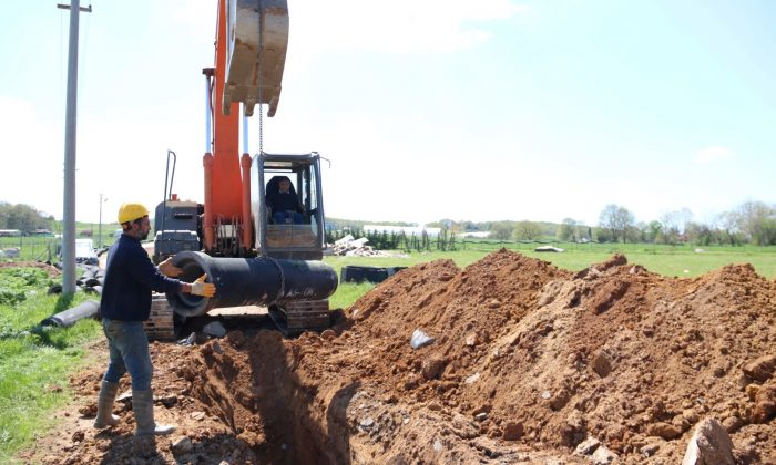 Gebze Kadıllı Köyü’nde altyapı çalışması