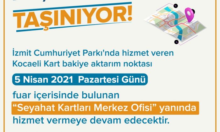 Kocaeli Kart Bakiye Aktarım Noktası Kocaeli Fuarı’na taşınıyor