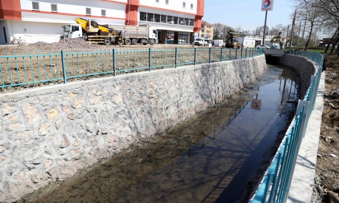 Kartepe Uzunçiftlik Kule Deresi ıslah edildi