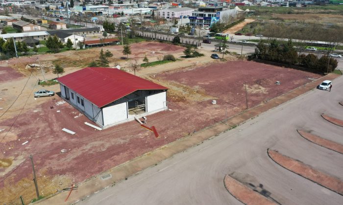 Çocuk Trafik Eğitim Parkı yapı inşası tamamlandı
