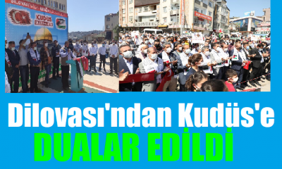 Dilovası’nda Kudüs İçin Dualar Edildi.
