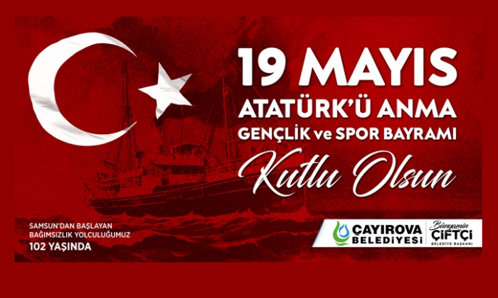 Çayırova Belediyesi 19 Mayıs İlanı
