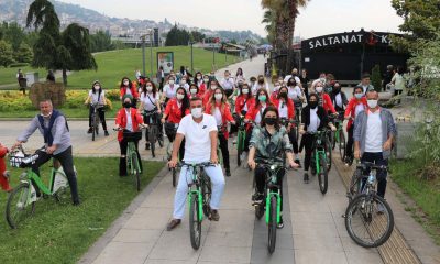 Anne Şehir, temiz çevre ve sağlıklı yaşam için pedal çevirdi