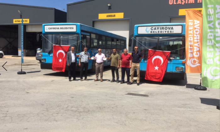 Çayırova’dan Göynük ve Torul’a Otobüs Hibesi