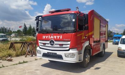 Kocaeli İtfaiyesi yeni araçları ile daha da güçleniyor