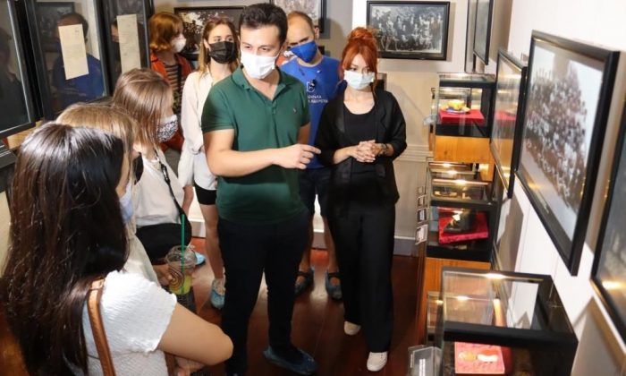 Ukraynalı öğrenciler ‘Atatürk Evi’ni gezdi