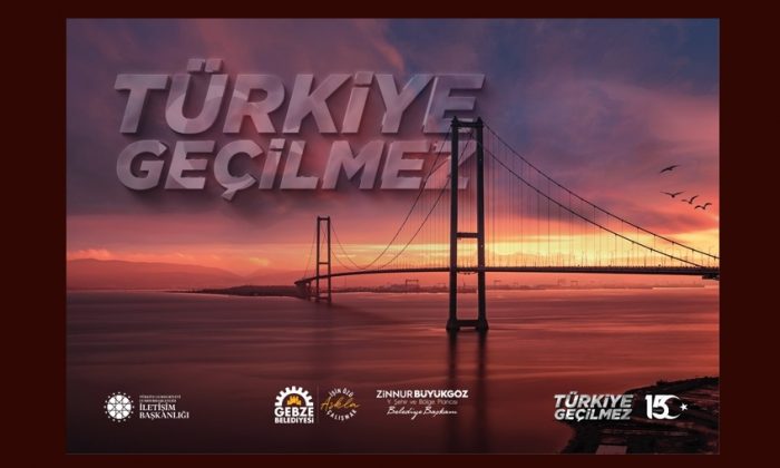 Gebze Belediyesi 15 Temmuz İlanı