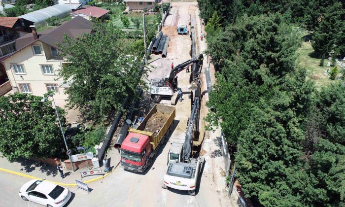 Karakaya içme suyu hattının yüzde 82’si tamamlandı